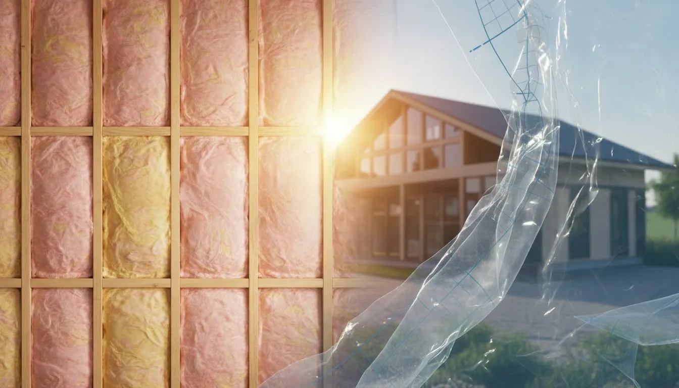 Batt and poly insulation service background