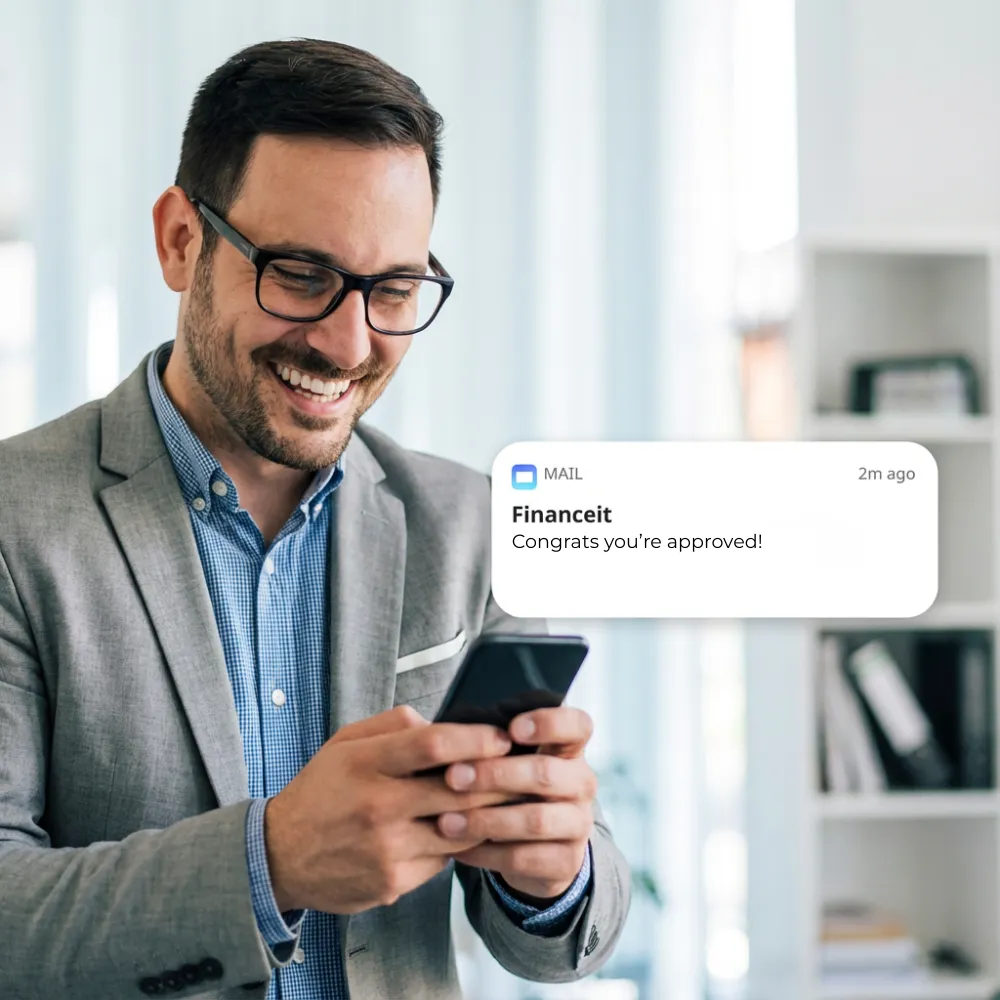 Financeit Approval Notification