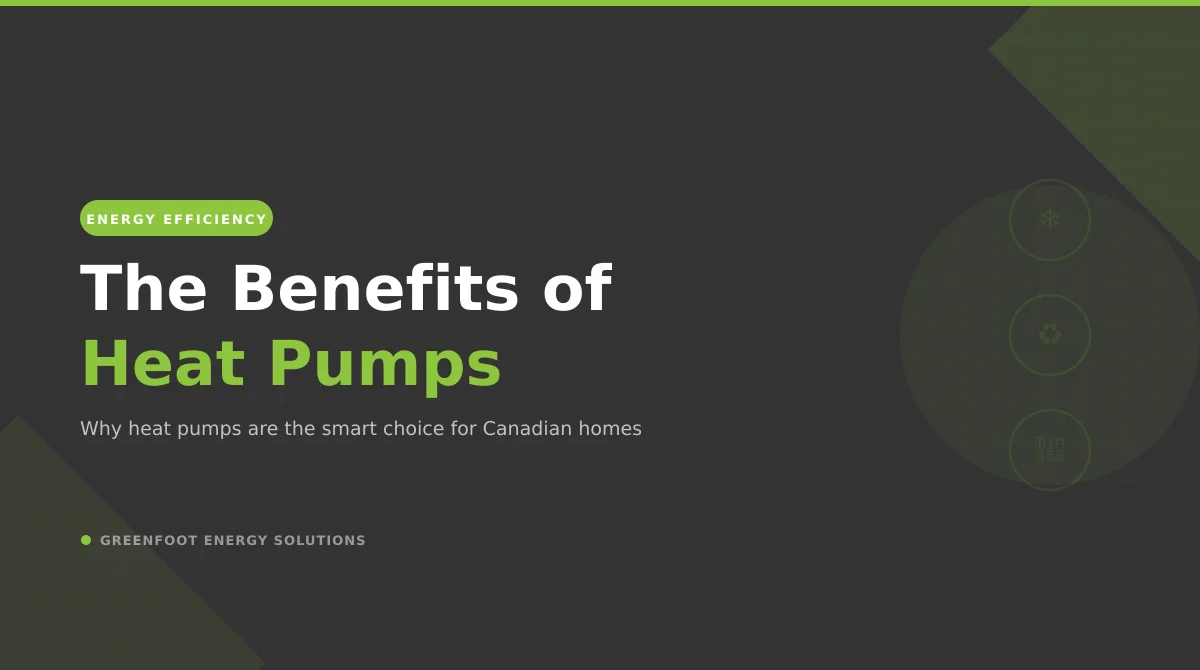 Greenfoot technician installing a ductless mini-split heat pump on the exterior wall of a Canadian home replacing electric baseboard heat